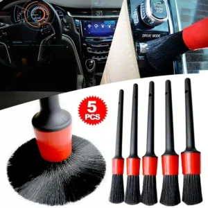 5PCS Car Detailing Brush Set Interior